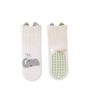 Chaussons antidérapants en coton pour bébé nouveau-né avec bandes antidérapantes - Product Image 6