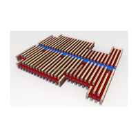 Étagères de palettes personnalisables en usine, plancher en mezzanine, rayonnages métalliques industriels, rayonnages d'entrepôt en acier