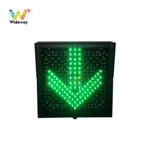 Señal de tráfico LED, novedad, 400mm, roja, Cruz, verde, flecha, peaje, Stop Go