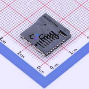 KH-TF-07F SD Card / Memory Card Connector SMD Connector ( Connector Type: Card Holder ) - Product Image 2