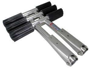 <span class=keywords><strong>Escalera</strong></span> DE <span class=keywords><strong>BUCEO</strong></span> vertical doble Marina extensible de acero inoxidable telescópica de 3 pasos <span class=keywords><strong>para</strong></span> hardware de barco pontón - Product Image 4