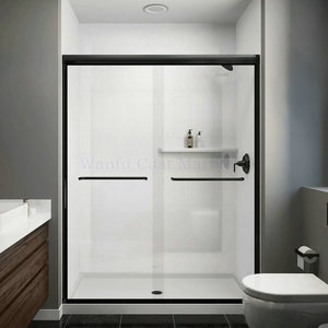Pannelli per Doccia in Pietra Artificiale di Marmo Fuso per Bagni di Hotel, Rivestimento Vasca con Facile Installazione - Product Image 6