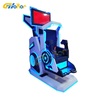 Jeux vidéo Simulateur VR 360 9D Réalité virtuelle Simulateur de tir VR 9D Machine de jeu VR à vendre