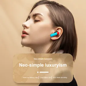 New Style TWS Wireless Earbuds Earphones Wireless Top Seller In ear Headphone F2 TWS Customize Wholesale