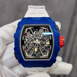 Montre squelette automatique de haute qualité, ultra-fine, boîtier en fibre de carbone de 7,8 mm, 35 g, légère, montre mécanique de luxe - Product Image 2