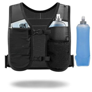 حامل هاتف للجري من النيوبرين للجنسين بشعار مخصص، مع زجاجة ماء سعة 500 مل، إغلاق بمشبك، عاكس للضوء وقابل للتعديل للاستخدام الخارجي - Product Image 1