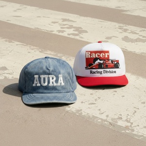 Gorra de Béisbol de 5 Paneles de Algodón Lavado Personalizada OEM con Logotipo Bordado en 3D, Gorra de Alta Calidad Sin Estructura - Product Image 1