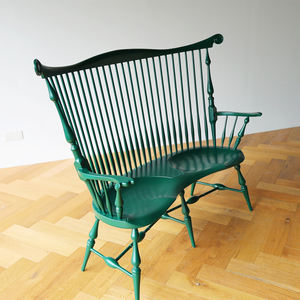 Ghế phòng khách phong cách Bắc Âu cổ điển châu Âu làm từ gỗ nguyên khối cao cấp |   Nội thất gia đình cho phòng khách & biệt thự - Product Image 5