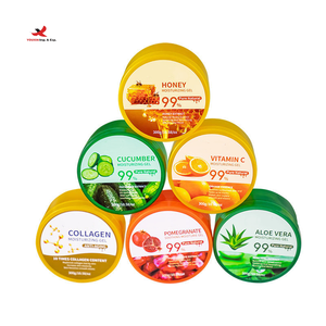 Gel de Aloe Vera y Glicerina HQ Mixed Proc Discount VC con Pepino y Granada, Hidratante, Iluminador, Blanqueador, Antiacné y con Colágeno - Product Image 1