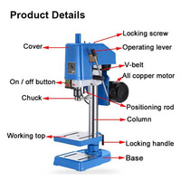 Nouvelle machine de perçage, fraisage et taraudage verticale série Zs 220V/380V avec fonction automatique pour la fabrication et l'entretien de machines