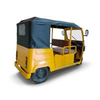 Tricycle Électrique Motorisé 6 Places pour Passagers et Marchandises, Type Tuk Tuk Bajaj, 3 Roues, Fabrication Usine