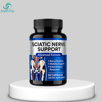 Capsules de soutien du nerf sciatique OEM, formule avancée, complément pour la fonction nerveuse et la mobilité, 60 capsules