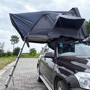 Tente de toit de voiture pop-up en ABS rigide, portable, personnalisée, pour le <span class=keywords><strong>camping</strong></span> en plein air, avec support, vente en gros - Product Image 3