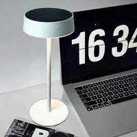 Lampe de nuit LED E26 moderne, longue durée de vie de la batterie, sans fil, commande tactile, lampe de table pour usage intérieur et extérieur