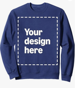 Erkekler ve Kadınlar için Resminizle Özelleştirilmiş Kışlık Bol Kesim Tüylenmez Sweatshirt, Polyester/Pamuk Dijital Baskı - Product Image 5