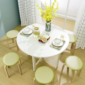 <strong>Modern</strong> Practical Good Price Round <strong>Folding</strong> <strong>Dining</strong> <strong>Table</strong> for <strong>Dining</strong> Room <strong>Dining</strong> <strong>Table</strong> Set Use - Product Image 3