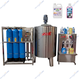 Cuve de mélange robuste en acier au carbone avec agitateur pour liquides de lessive, shampoings et produits chimiques d'entretien automobile, capacité 500L/1000L, moteur sans balais - Product Image 3