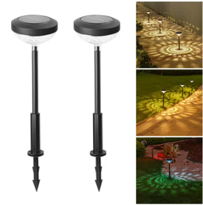 Nuevo diseño de iluminación de jardín al aire libre bolardo de luz impermeable camino Decoración LED solar jardín césped lámpara - Product Image 6