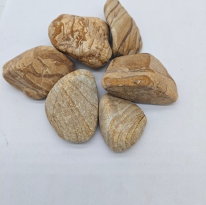 Bán buôn hạt gỗ tự nhiên sỏi-Kích thước hỗn hợp cho các dự án cảnh quan-Nhà máy cung cấp trực tiếp - Product Image 3