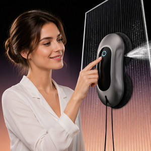 <span class=keywords><strong>Robot</strong></span> de nettoyage de vitres intelligent S9 breveté à double pulvérisation d'eau, aspiration variable 3000Pa, <span class=keywords><strong>robot</strong></span> de nettoyage automatique des vitres pour immeubles de grande hauteur - Product Image 6