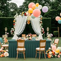 Nappe extensible en spandex de qualité supérieure, moderne, ajustée et élastique pour la décoration de conférences, réunions, banquets et fêtes