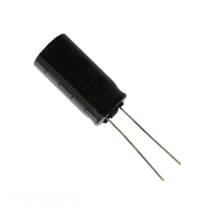 Manufacturer Channel Through Hole 22 uF EEU-EB2C220 CAP ALUM 22UF 20% 160V RADIAL TH <b>Capacitor</b> - Product Image 1