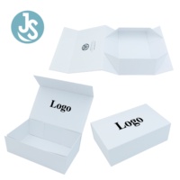 Boîte cadeau pliable magnétique en papier de luxe personnalisée avec doublure en éponge et gaufrage pour l'emballage de vêtements, de chaussures et de chaussettes