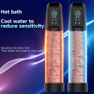 自動空気水エクステンダー真空吸引電気男性ペニス拡大ポンプ - Product Image 4