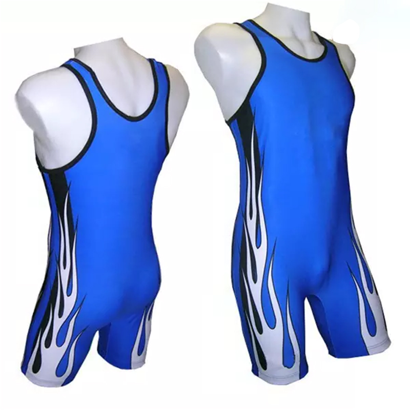 Дешёвые Оптовые заказанные для борьбы Костюм Двойка сублимации борцовка одежда