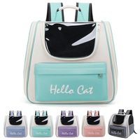 Sac à dos portable pour chat en stock, sac à dos pour chat en forme de capsule spatiale, protection solaire, respirant, grand espace, sac à dos double épaule pour chien