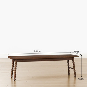 Taburete <span class=keywords><strong>de</strong></span> Madera Maciza <span class=keywords><strong>de</strong></span> Estilo Retro Francés con Estilo Medieval, Banco <span class=keywords><strong>de</strong></span> Descanso <span class=keywords><strong>para</strong></span> Apartamentos Pequeños, Otomana <span class=keywords><strong>para</strong></span> Cambiar Zapatos, Taburete <span class=keywords><strong>de</strong></span> Comedor - Product Image 3