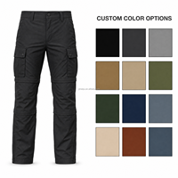 Pantalon cargo imperméable à séchage rapide, pantalon tactique de chasse pour la saison des cerfs et le camping
