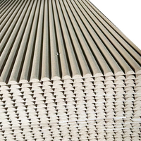 Panneau mural flexible nervuré en MDF de la plus haute qualité au meilleur prix pour la décoration de la maison de qualité supérieure
