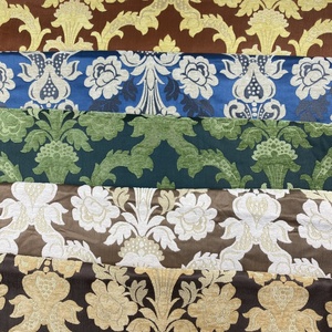 Stokta 280cm genişlik High-end şam jakarlı dokuma şönil dekoratif ev tekstili kumaşı perdelik ve kanepe döşeme için - Product Image 3