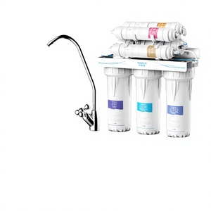 Système de filtration d'eau domestique DDK-CUF 6 étapes sous évier, purificateur UF manuel autonettoyant, sans eaux usées, 1200 GPD - Product Image 2