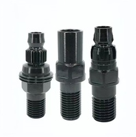 Adaptateur de perceuse diamantée Tengrui à dégagement rapide, raccord en acier allié mâle 1-1/4"-7 UNC vers femelle 1/2" BSP, directement de l'usine
