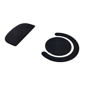 Pies de patines de ratón para <span class=keywords><strong>Logitech</strong></span> GPW 2 Gen G Pro X Patines de ratón de vidrio templado superligero Pies deslizantes con borde curvo - Product Image 4