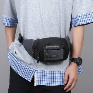 Shengao <b>Waterproof</b> Waist Bag Unisex Large Capacity Multifunctional Sport Phone <b>Pouch</b> With Zipper Pocket Everyday Outfits - Product Image 1