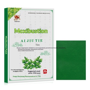 Parche Medicado de Moxibustión Clase I al por Mayor OEM/<span class=keywords><strong>ODM</strong></span>, Ungüento Herbal y Parche Medicado para Alivio del Dolor de Hombro, Cuello, Cintura y Piernas - Product Image 1