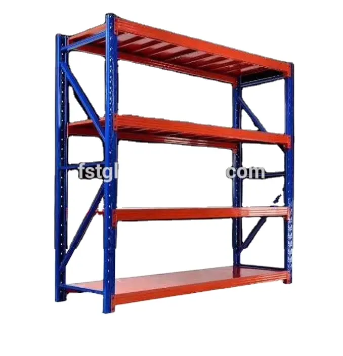 Heavy Duty 5 Tier Đơn Vị Kệ Lưu Trữ Boltless Kệ Nhà Để Xe Kho