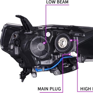 Phare avant à LED d'origine pour Toyota 4Runner Pièces détachées automobiles <span class=keywords><strong>Speedmaster</strong></span> Phares 3000k Température de couleur Nouveau - Product Image 2