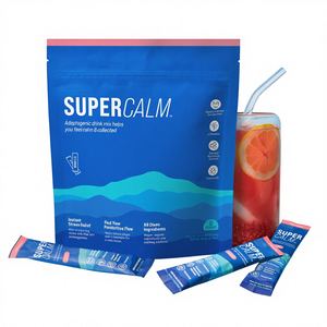 Suplemento Anti-estresse de Creatina Monohidratada em Promoção, Bebida em Pó Calmante com Eletrólitos, Bebida Energética Calm & Focus Supercalm - Product Image 1