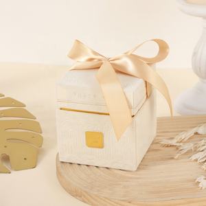 Boîte Cadeau Velours Haut de Gamme <span class=keywords><strong>Château</strong></span> Français Rose Boîte à Bonbons Mariage Anniversaire - Product Image 4