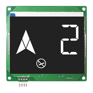 Elevoro SFTC-CCB-N-SX thiết kế hiện đại Lift tầng chỉ số thang máy phụ tùng LCD hiển thị (vật liệu nhựa) để sử dụng nhà - Product Image 6