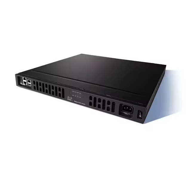 Original New ISR4221/K9 Cisco ISR 4221 (2GE,2NIM,8G FLASH,4G DRAM,IPB) Network Switch