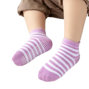 Chaussettes antidérapantes pour bébés, lot de 6 paires, chaussettes antidérapantes pour enfants, bébés filles et garçons - Product Image 6