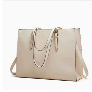 Bolso de Mano de Diseño de Lujo para Mujer, Moderno y Personalizado, Bolso Tote Simple de Cuero PU - Product Image 6