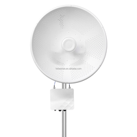 Pont radio sans fil extérieur WB35acDish PtP PtMP IP65 avec puce Qualcomm 802.11ac Wave2 5.8GHz 867Mbps 35KM Antenne parabolique 32dBi 2*G