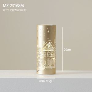 Mini Portavelas de Cristal, Adornos Navideños, Decoración de Mesa para Bodas, Fiestas, Navidad, Año Nuevo, Regalos Creativos - Product Image 5