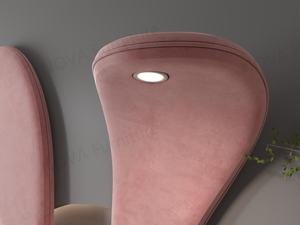 NOVA 20BWB043 Letto per Bambini <span class=keywords><strong>Principessa</strong></span> Rosa per <span class=keywords><strong>Cameretta</strong></span> Ragazza 3 in 1 Letto Singolo Estraibile in Legno con Armadietto Contenitore - Product Image 4